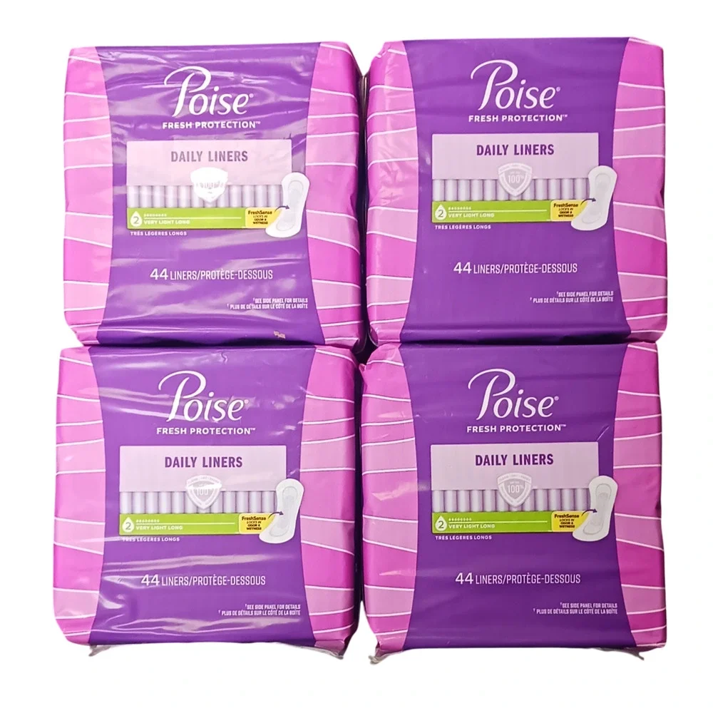Poise liners light